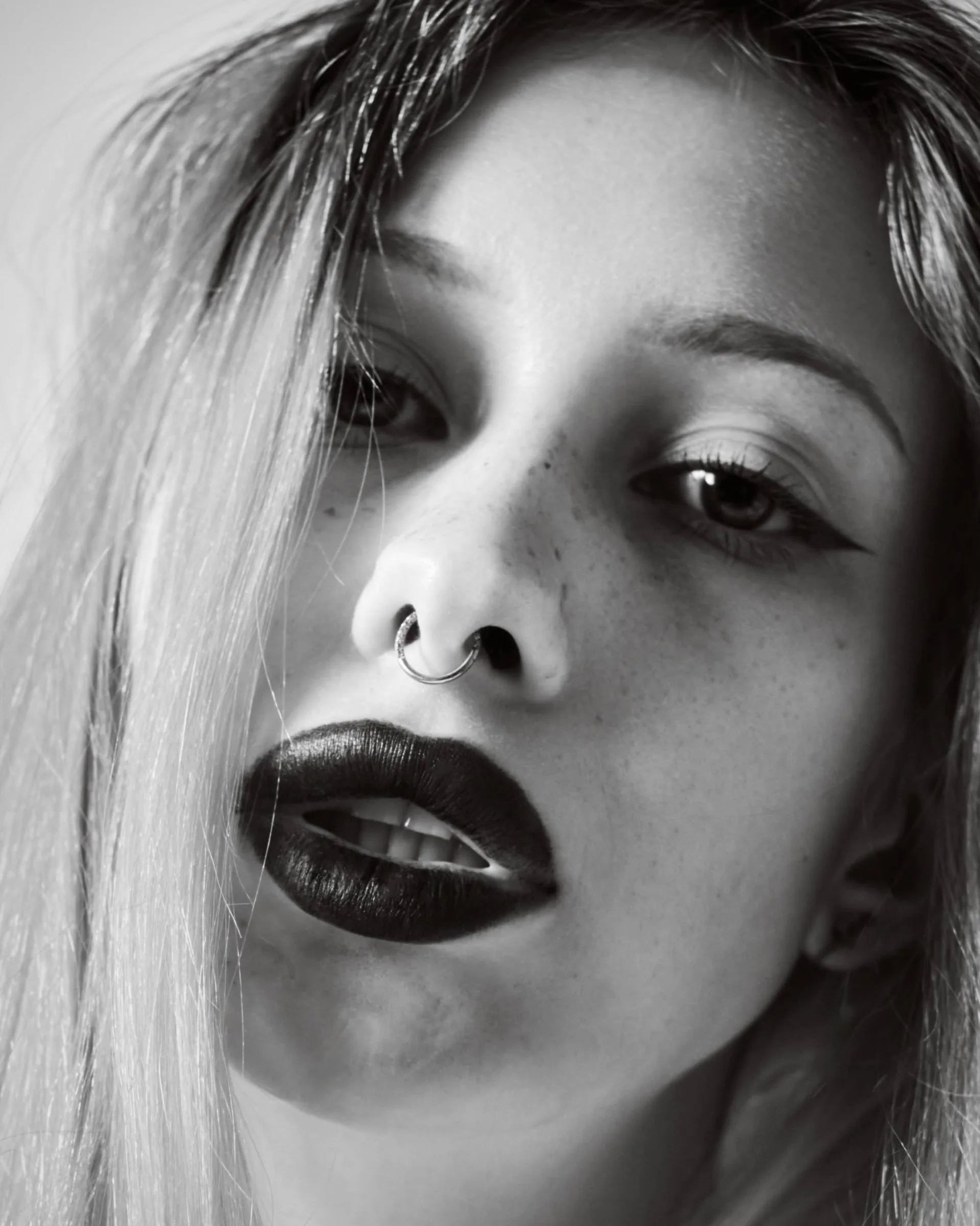 Aleksandra Kokhanovska, Berlin-based editorial model, portrait